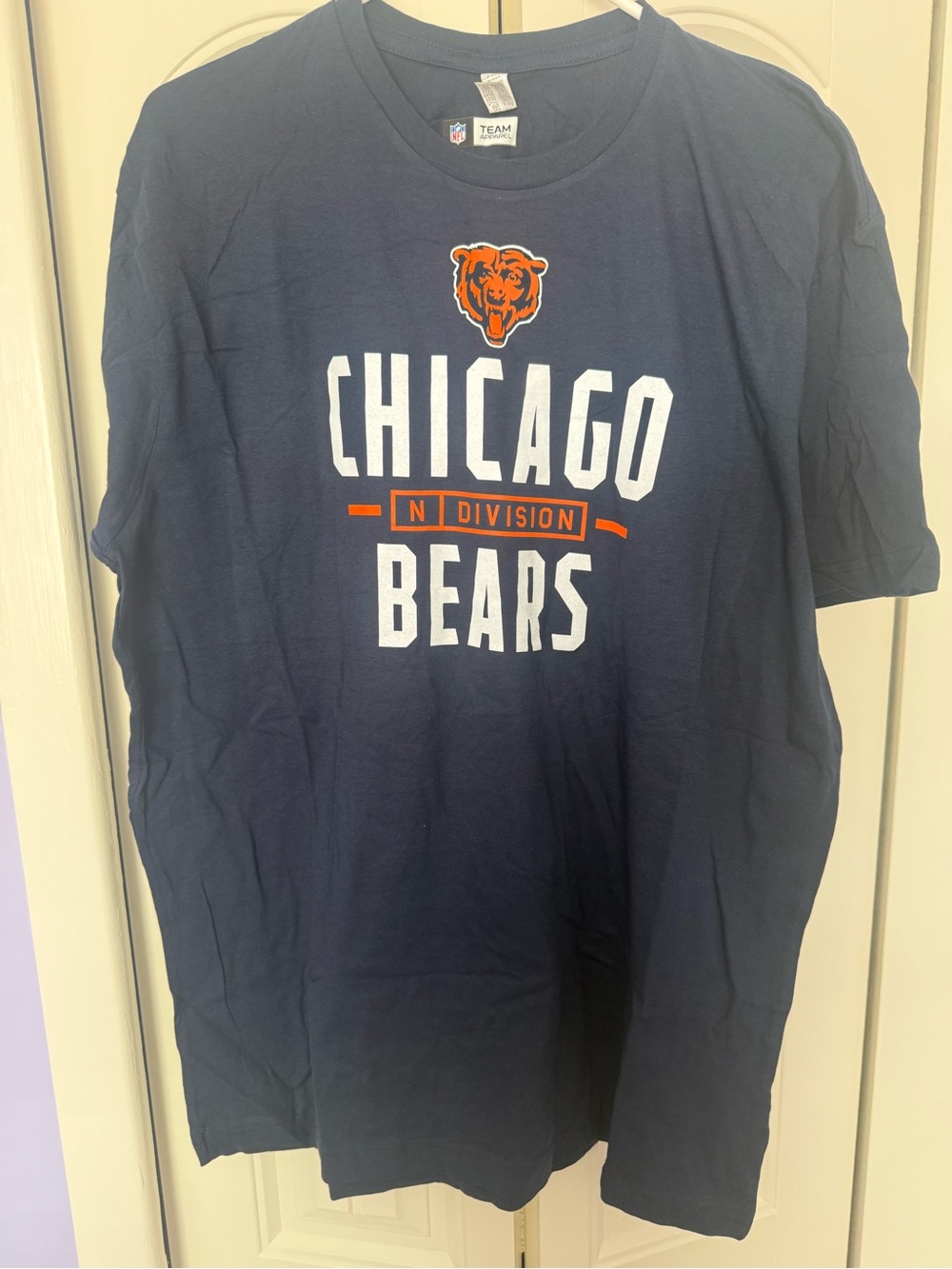 NFL Chicago Bears Navy and Orange Graphic Tee
